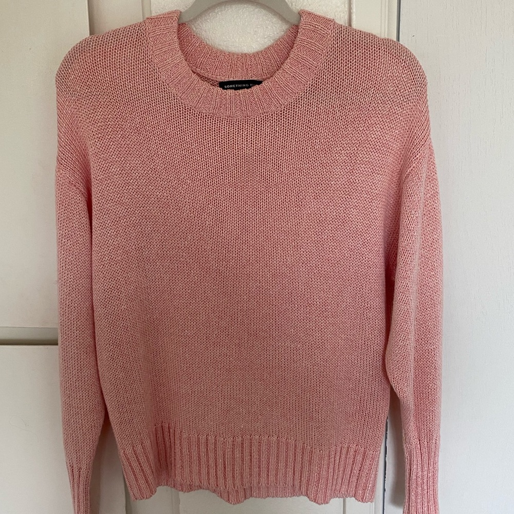 XS SOMETHING NAVY KNIT SWEATER